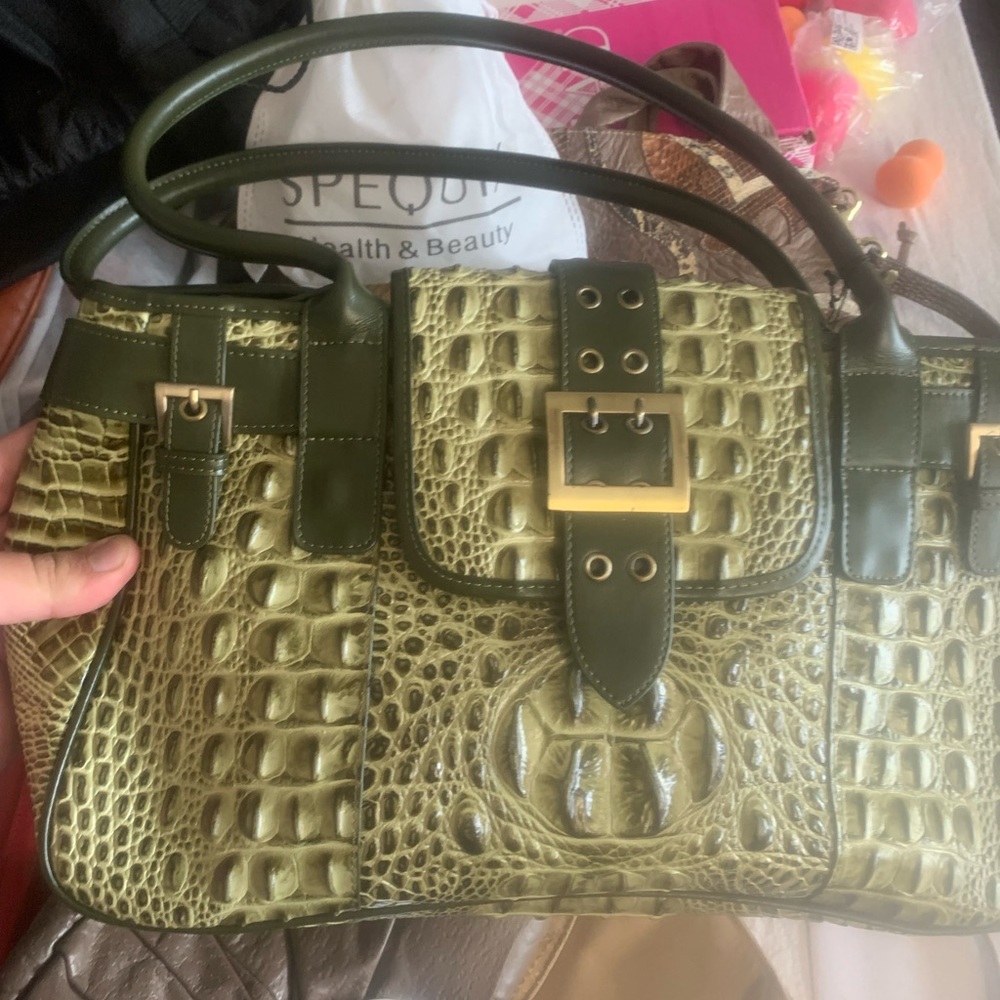 Charlie Larson Green alligator